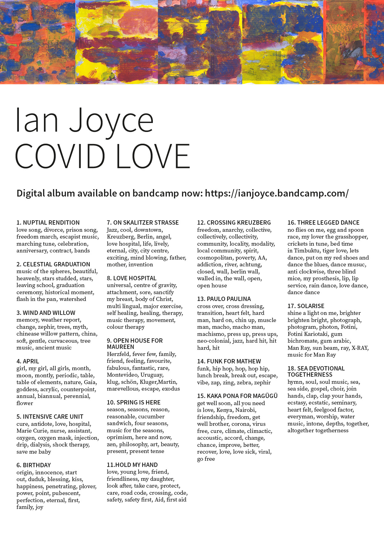 Ian Joyce selected artworks